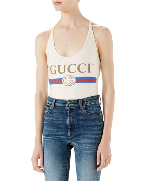 gucci panty dames|Gucci logo bodysuit.